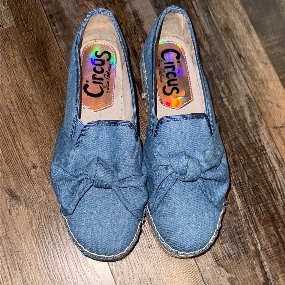 Circus by Sam Edelman Blue Espadrille Flats